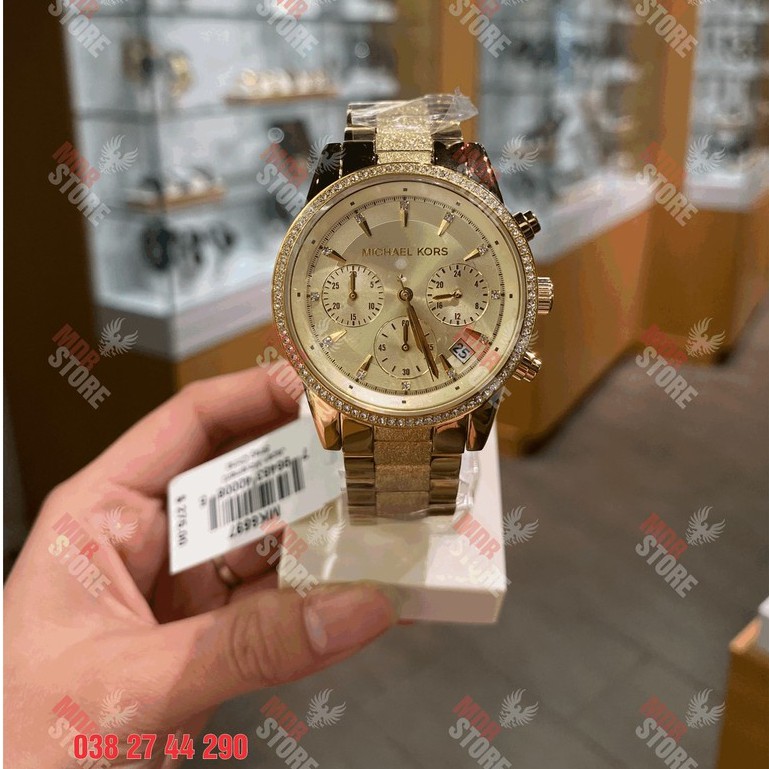 ĐỒNG HỒ MICHAEL KORS MK6597 NỮ - HÀNG SĂN SALE TẠI MỸ | Shopee Việt Nam