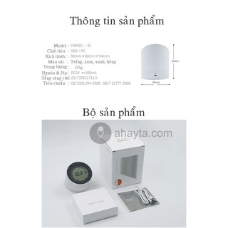 ĐÈN NGỦ kiêm ĐỒNG HỒ thông minh TIME & LIGHT