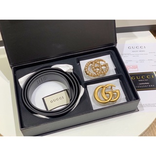 SET THẮT LƯNG 2 MẶT ĐÁ FULLBOX