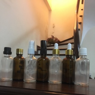 Lọ thuỷ tinh 50ml tuỳ chọn loại nút