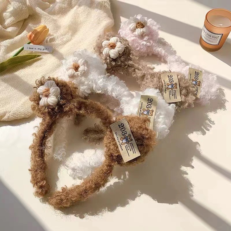 Cài tóc nữ tai gấu xinh xắn hai màu sweet dễ thương hai màu mẫu mới TG01