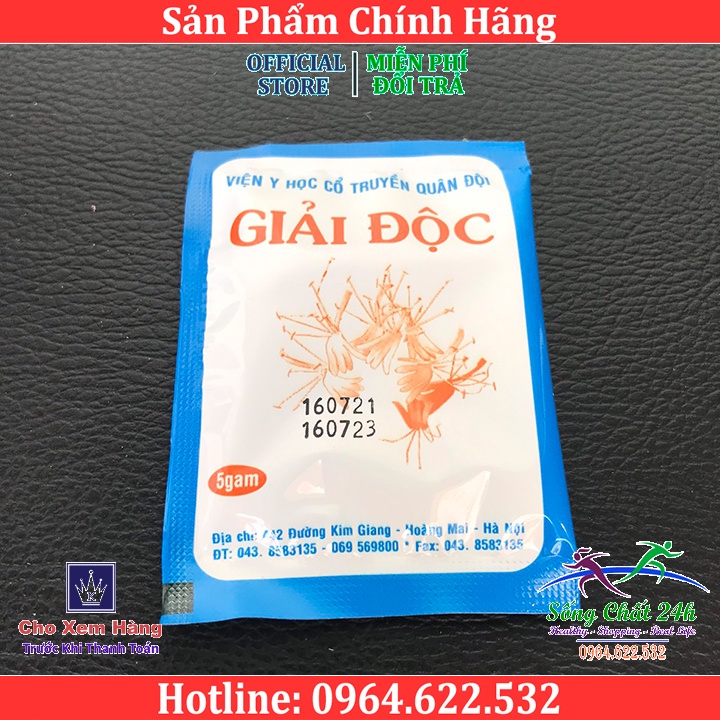 Giải Độc Viện Y Học Cổ Truyền Quân Đội - Sống Chất 24h