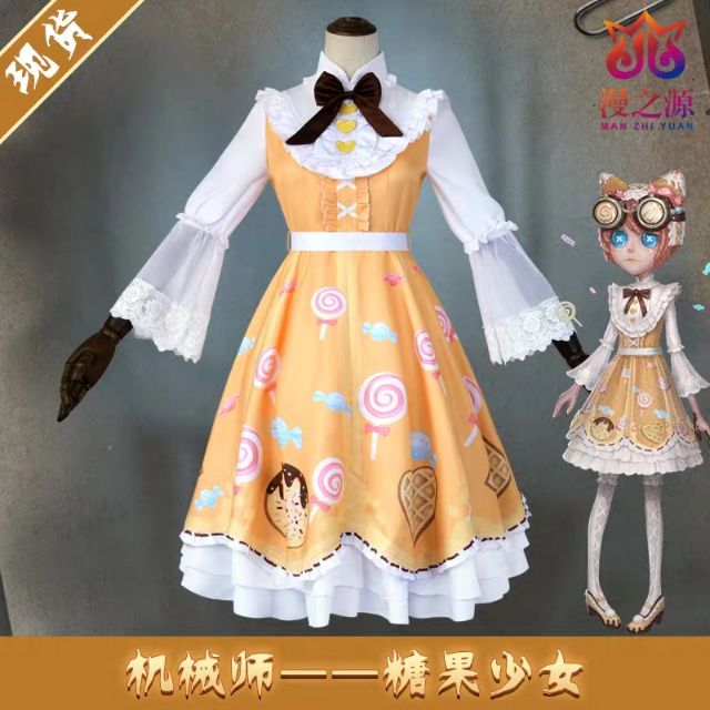 Set đồ cosplay identity V thợ máy tracy lolita | BigBuy360 - bigbuy360.vn