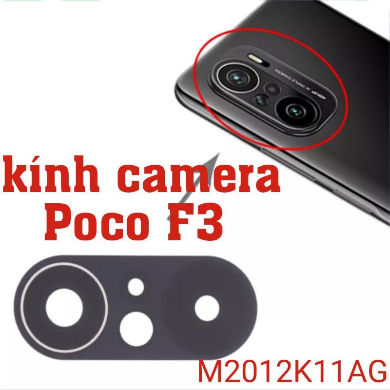 Kính camera Xiaomi K40 poco F3 dùng chung