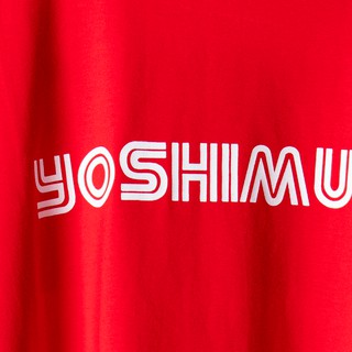 Áo thun cổ tròn YOSHIMURA màu đỏ