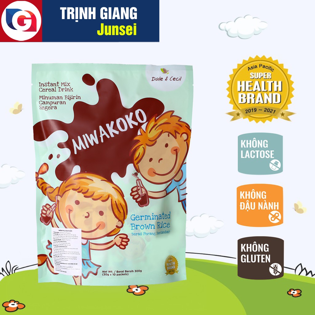 Sữa thực vật hữu cơ - Miwakoko - Gói 30g - Nhập khẩu Malaysia - Cho trẻ dị ứng, tăng động, giảm chú ý, tự kỷ…