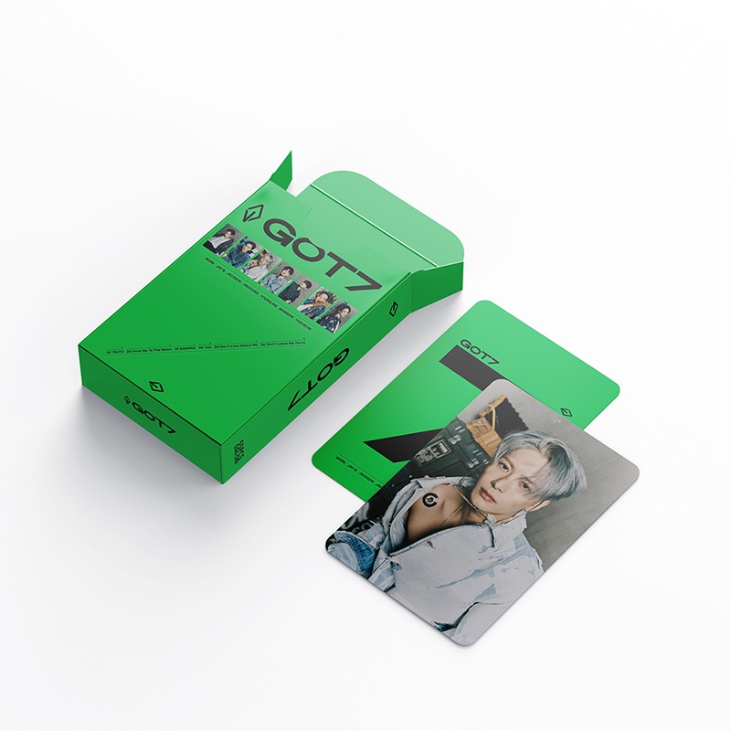 Hộp 55 Thẻ Hình Nhóm Nhạc GOT7 GOT7 LOMO Album LOMO