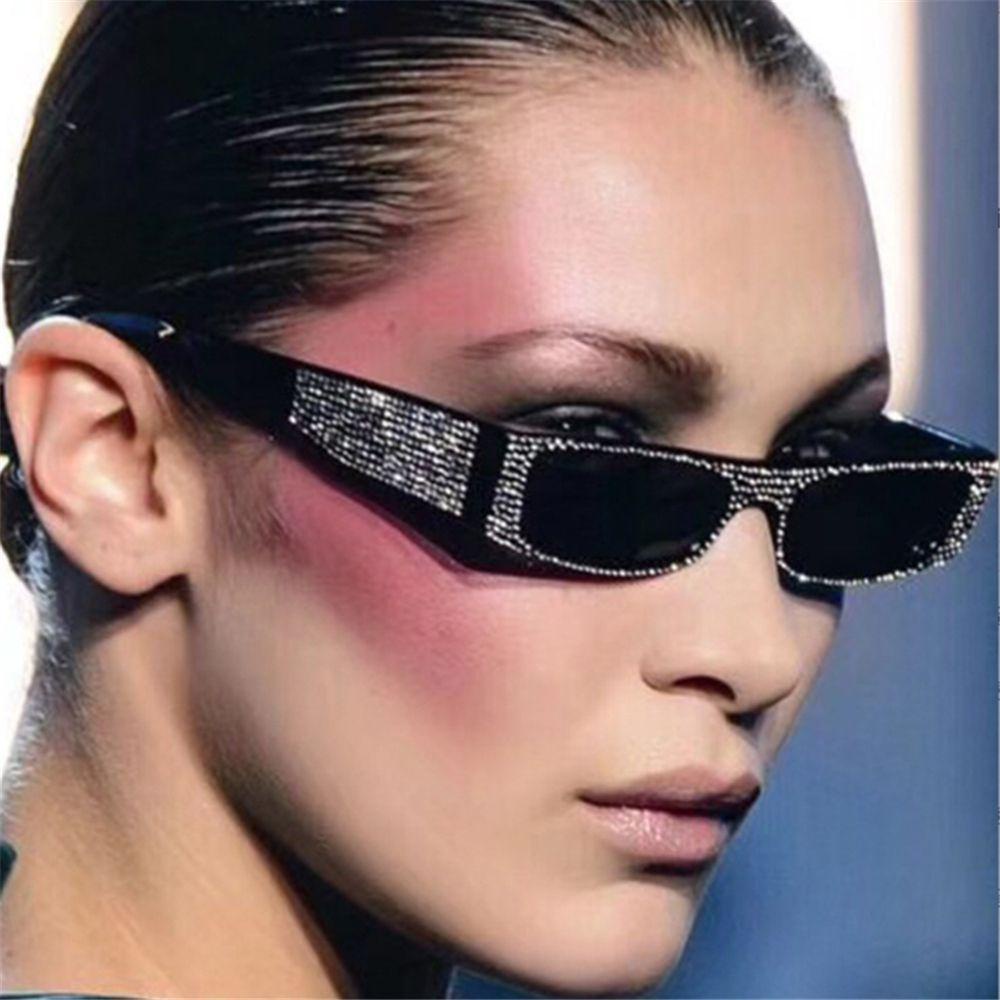 Kính Mát Hình Chữ Nhật Chống Tia UV400 Thời Trang