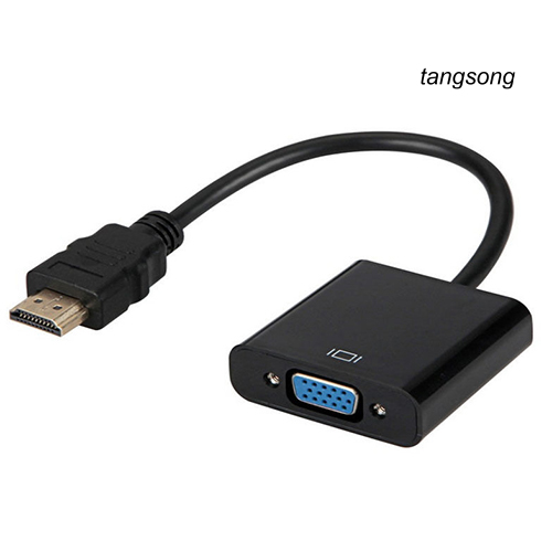 Cáp Chuyển Đổi Ts-1080P Hdmi-Compatible Male Sang Vga Hd