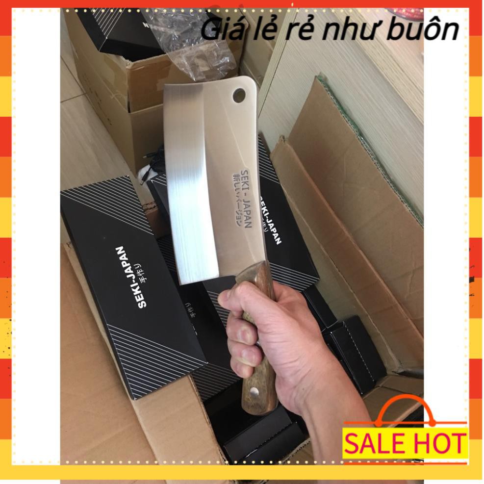 Dao chặt xương dao chặt gà SEKI Nhật Bản dài 30cm hàng nhập khẩu từ Nhật