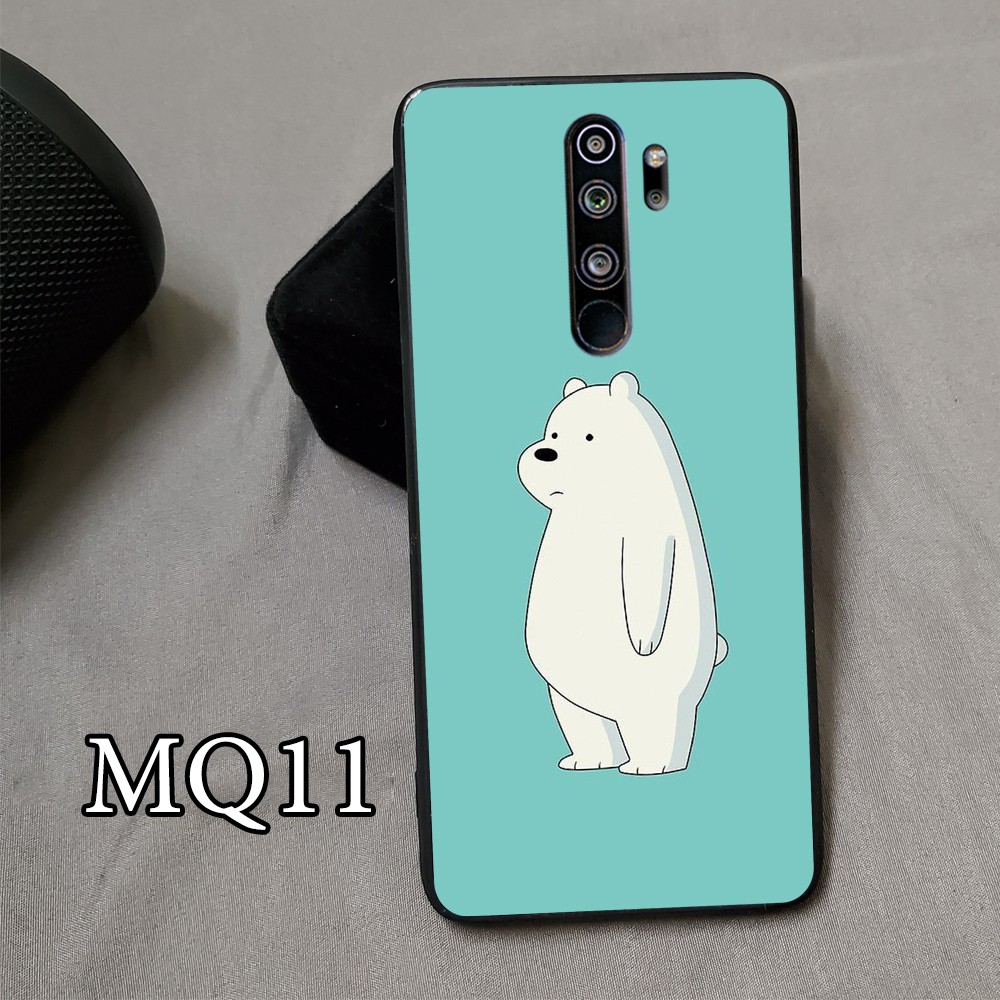 ỐP ĐIỆN THOẠI REDMI NOTE 8 PRO - OPPO A5 2020- OPPO A9 2020 IN HÌNH GẤU TRẮNG MẬP ĐÀNG YÊU GIÁ RẺ