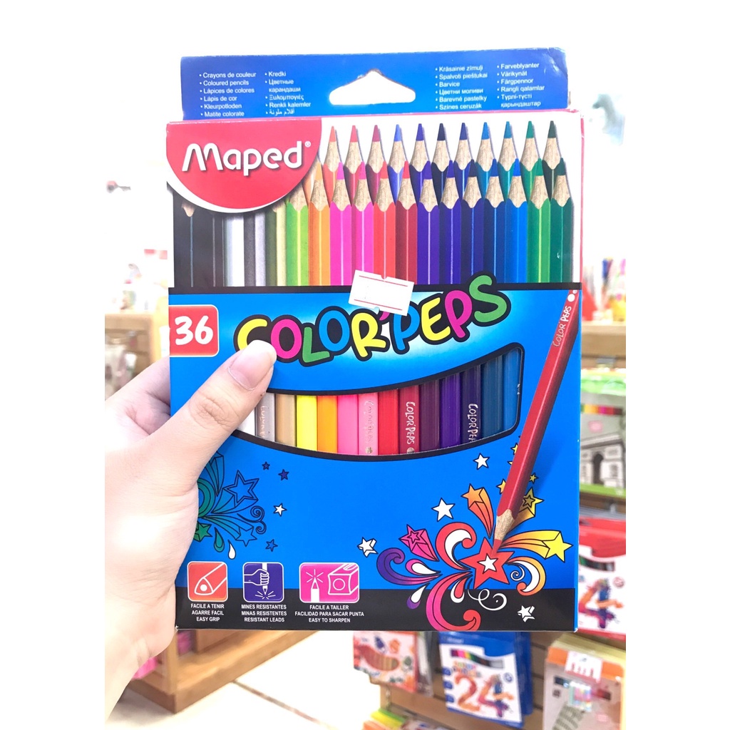 Chì Màu Maped 36 Màu 832017