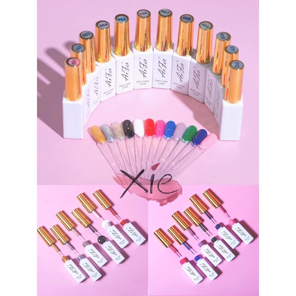 GEL VẼ CỌ NÉT AIFER - XIE dụng cụ nail&amp;mi ♥️