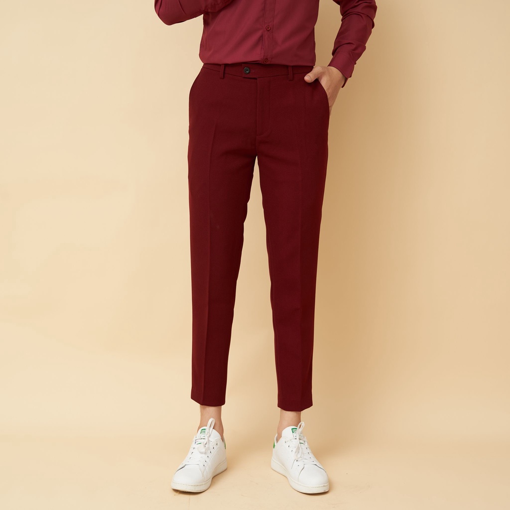 Quần tây nam Edana Menswear cao cấp co dãn 6 màu dáng đứng không nhăn dành cho nam cân nặng 45 - 86kg