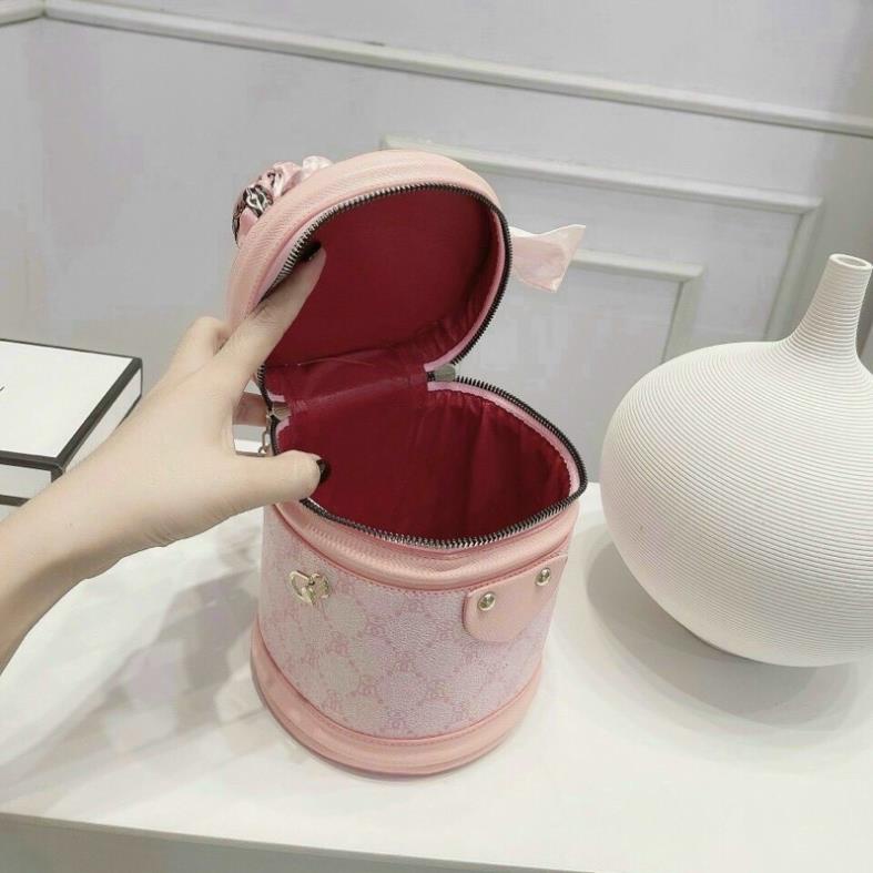 Túi Xách Nữ Tròn Quai Sách Nhỏ Gọn Da Mềm Cao Cấp Rẻ Đẹp - A&ESHOP 870879