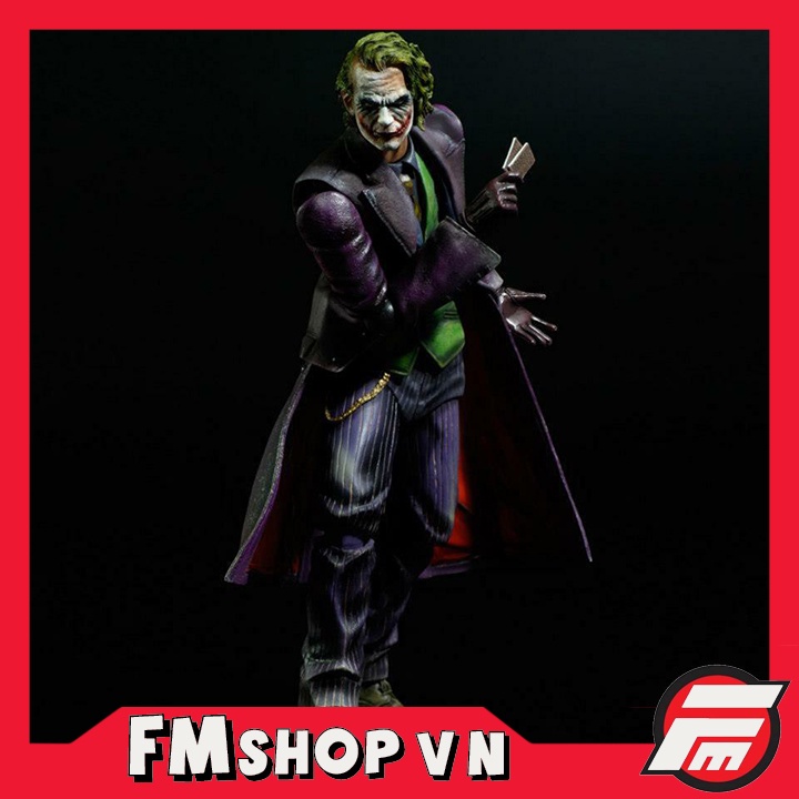 FIGURE PLAY ARTS KAI THE DARK KNIGHT JOKER MÔ HÌNH NHÂN VẬT