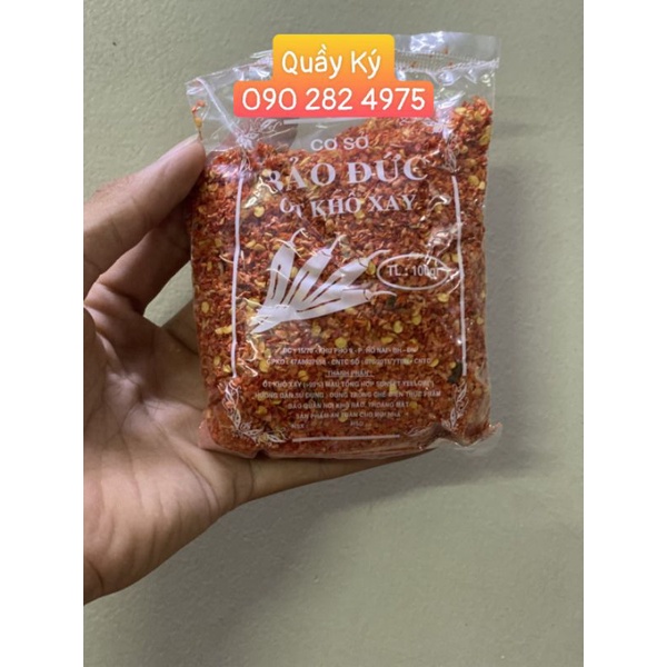 Bột Ớt Khô Xay Bảo Đức 100gr, 500gr