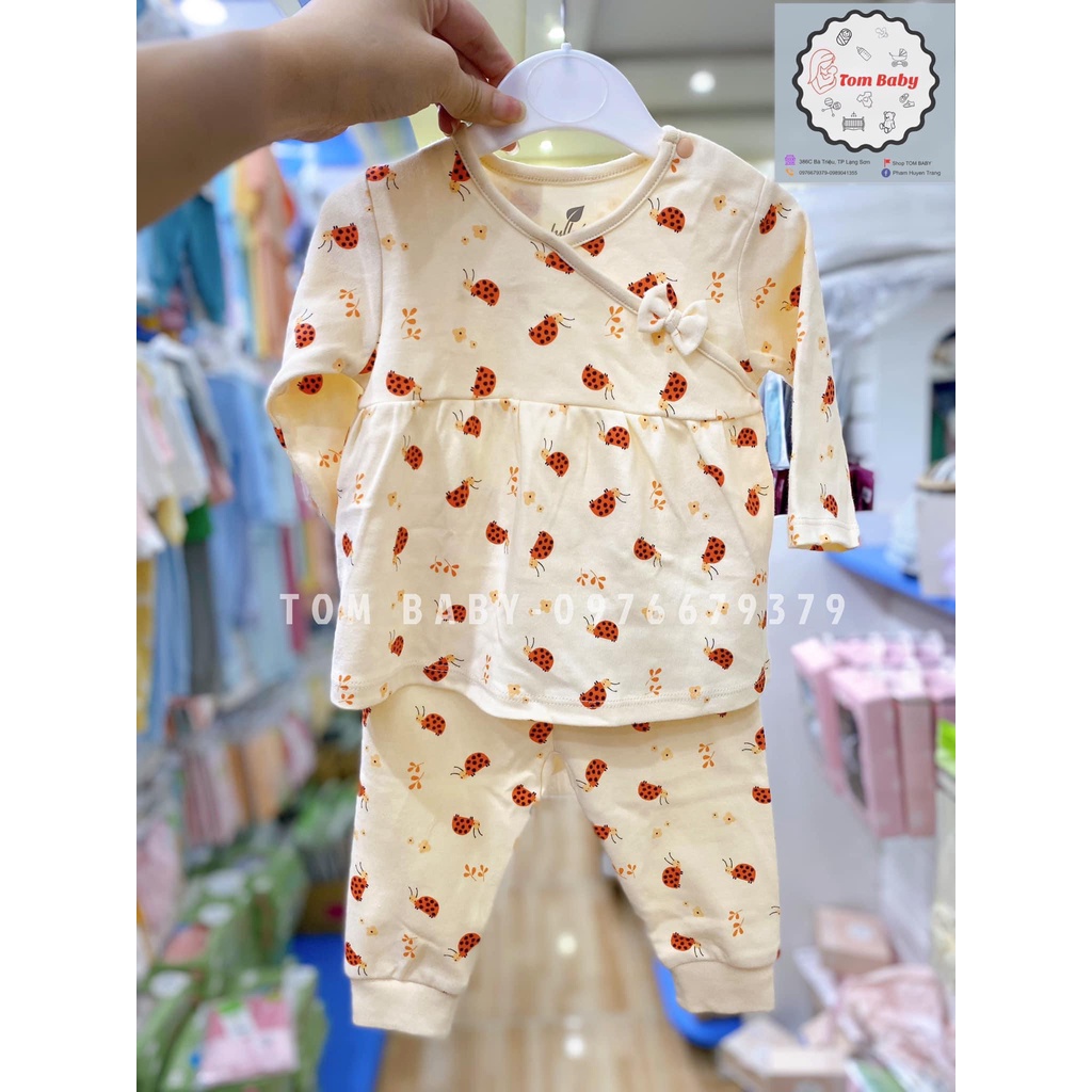 Bộ thu đông Lullaby cổ tim cho bé gái NH675P