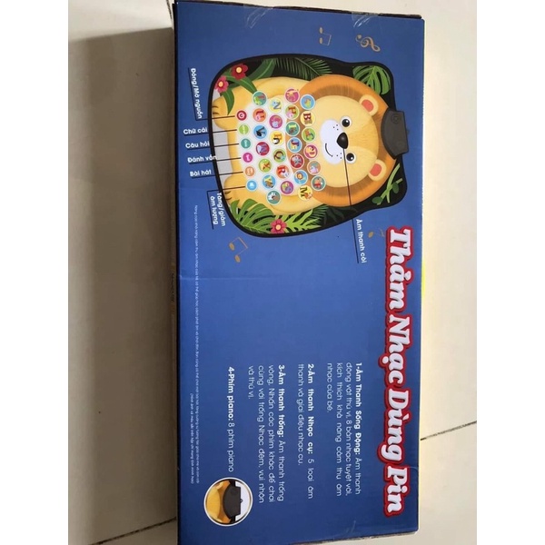 Thảm nhạc chạy pin cho bé