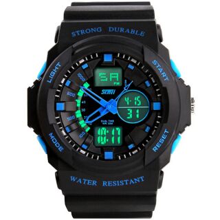 Đồng Hồ Nam SKMEI 0955 Sport Watch (Có 3 màu: Xanh Dương, Xanh Lá, Cam)