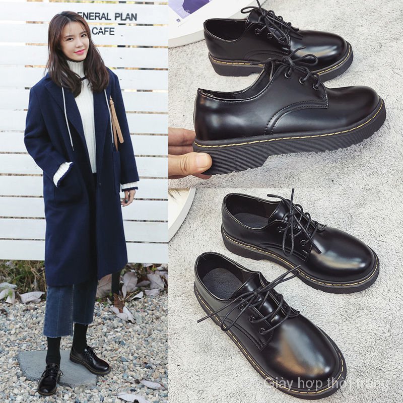 Japanese Retro Style Women's Shoes Size 35-43 41