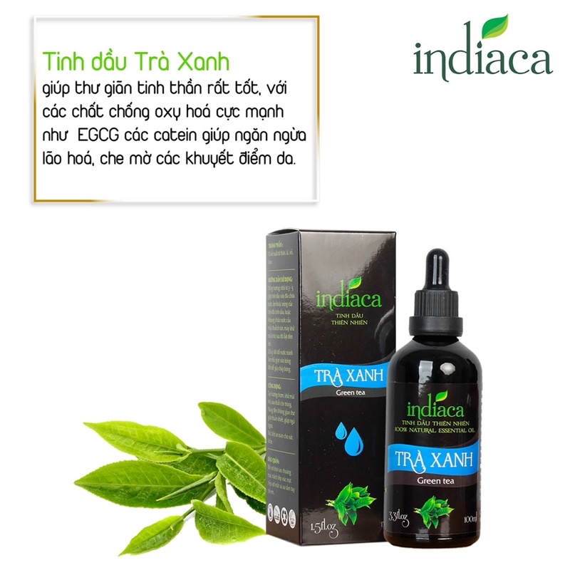 TINH DẦU TRÀ XANH INDIACA