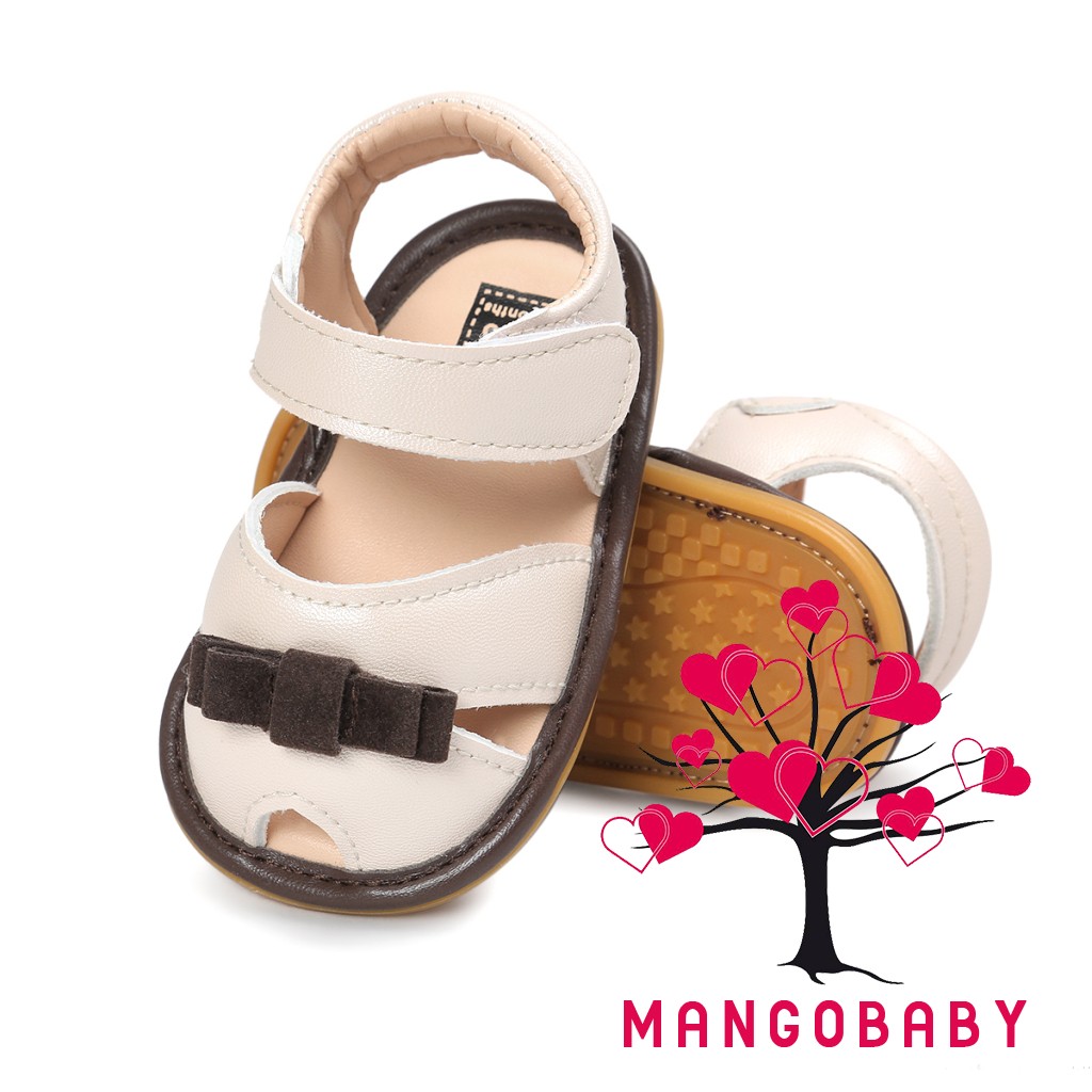 Giày Tập Đi Đế Mềm Cho Bé Gái Mangobaby 2018