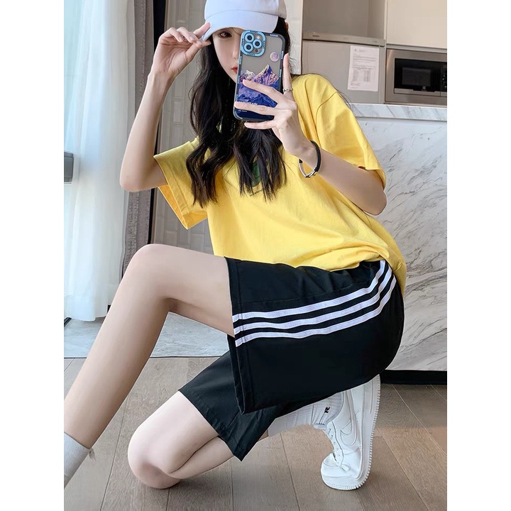 QUẦN SHORT 3 SỌC NỮ THỜI TRANG ULLZZANG