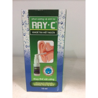 Phun sương vệ sinh tai ray-c 10ml