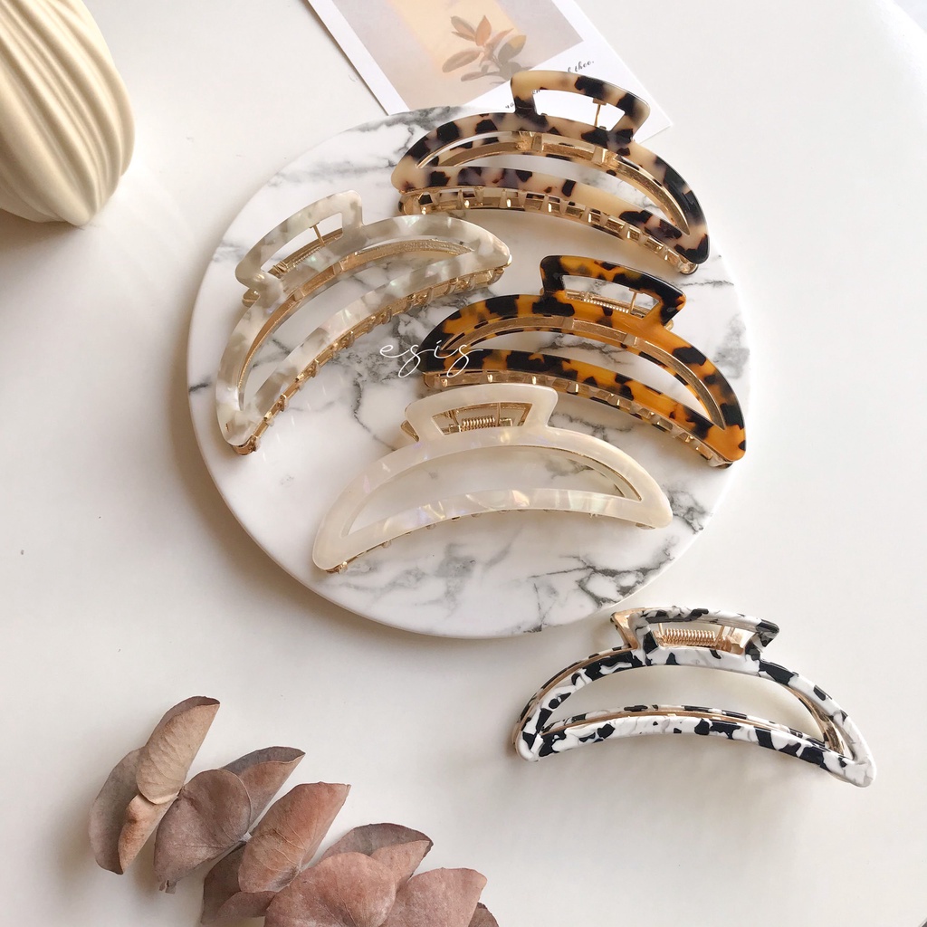 [KEP123] KẸP GẮP TÓC CÀNG CUA NỮ DÀI GRANITE HOT TREND HÀN QUỐC ESIS ACCESSORIES