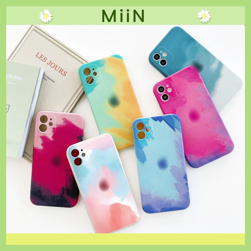 Ốp lưng iphone Color Mojito cạnh vuông BVC 6/6plus/6s/6splus/7/7plus/8/8plus/x/xs/11/12/pro/max/plus/promax/case/awifi