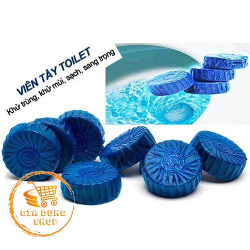 Tẩy Bồn Cầu Gói 10 Viên Thả Khử Trùng Duyệt Khuẩn