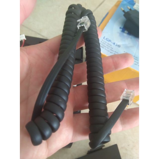 (hot) Dây xoắn tai nghe điện thoại không dây Gphone