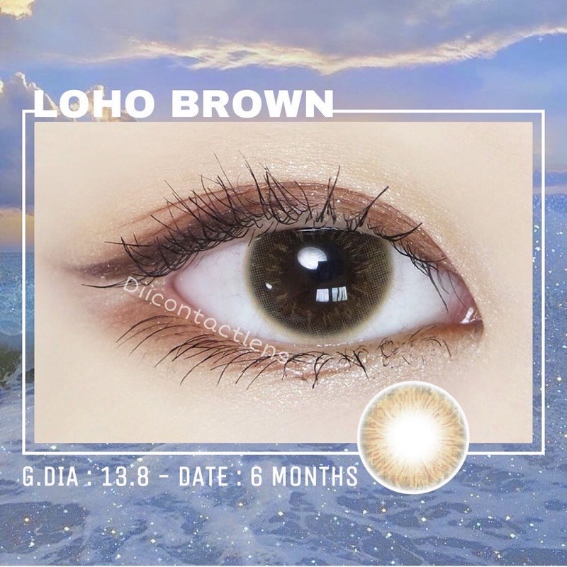 Kính áp tròng LOHO BROWN