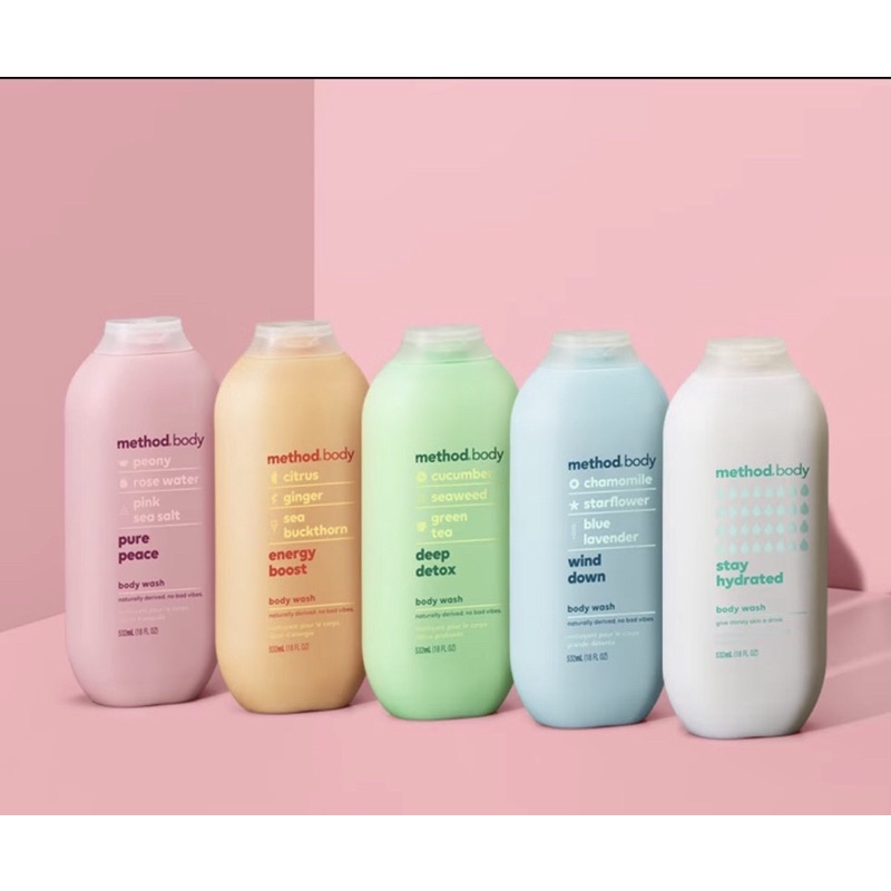 [ĐUR BILL, CHUẨN AUTH] Sữa tắm Method Body 532ml