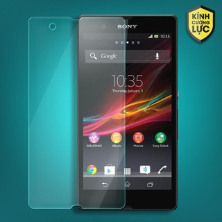 Sony Xperia Z Kính cường lực tặng kèm phụ kiện dán tại nhà