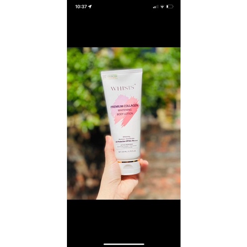 Kem Nâng Tone Body  Whisis Collagen Hàn Quốc Dưỡng Trắng Da Cấp Ẩm Chống Laõ Hoá