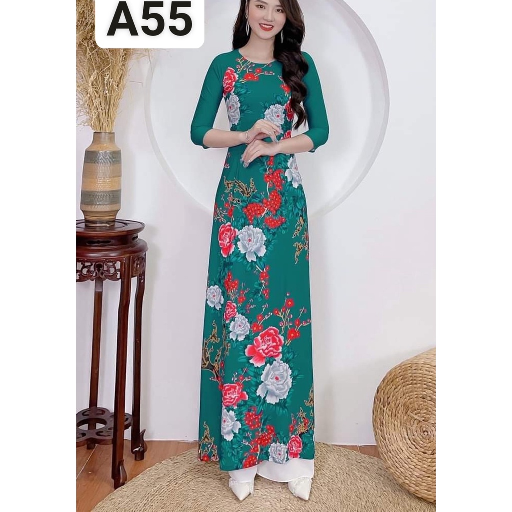 Áo dài in 3D các mẫu mới dễ mặc cho mọi lứa tuổi - Áo Dài Đan Linh