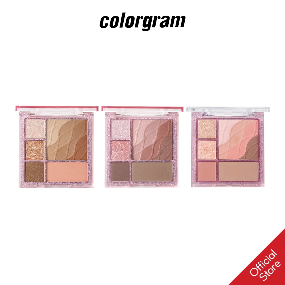 Bảng Phấn Trang Điểm Đa Năng COLORGRAM Multi Cube Palette 8g