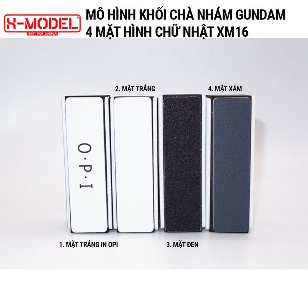 Dụng cụ mài đánh bóng, chà nhám chuyên dụng mô hình XM16 Gundam phụ kiện XMODEL chuyên dụng, cao câp