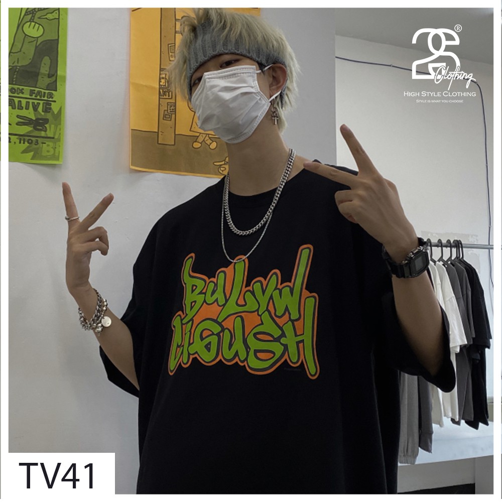 Áo Cộc Tay Nam 2s Clothing Áo Phông StreetWear Unisex Nam Nữ Cotton Oversize Form Rộng Giá Rẻ In Hình Chữ Cool Ngầu TV41 | BigBuy360 - bigbuy360.vn