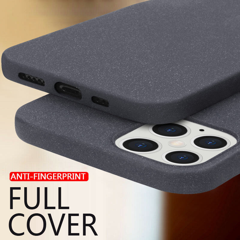 Ốp Điện Thoại Cao Su Mềm Nhám Chống Sốc Cho iPhone 14 13 12 11 Pro Max Xs XR 8 7 6 6s Plus + SE 2020