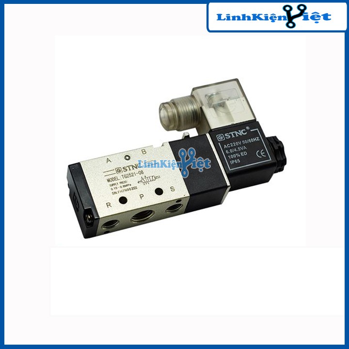 Van Điện Từ Khí Nén STNC TG2521-08 Điện Áp 24V/220V