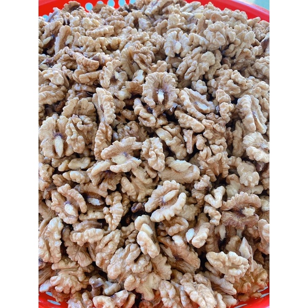 Nhân Hạt óc chó Trần Anh Food - Nhân Hạt óc chó vàng, 500g loại 1 thơm ngon sấy nguyên vị, hạt óc chó nướng vị mật ong