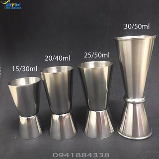 Ca Đong Hai Đầu Inox - Jigger Inox - Ly đong inox - CD2NiN