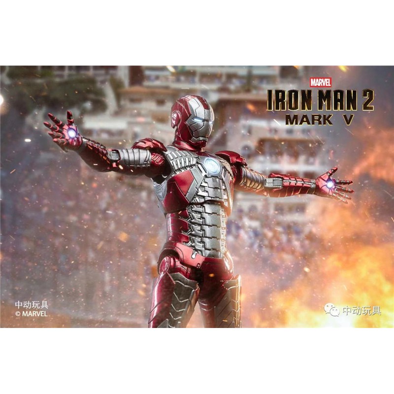 Mô hình ZhongDong ZD Toys Zdtoys Iron Man Mark V (MK5) Tỉ lệ 1:10