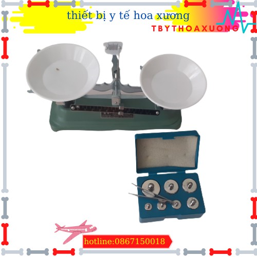 Cân Tiểu Ly Dạng Cơ Chuẩn,Cân Tiểu Ly Hai Bên Bập Bênh 200g và 500g Nhỏ Gọn, Chính Xác
