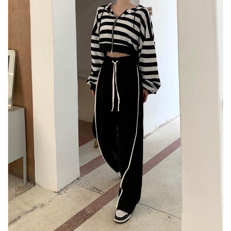 Quần dài ống rộng sành điệu cho nữ