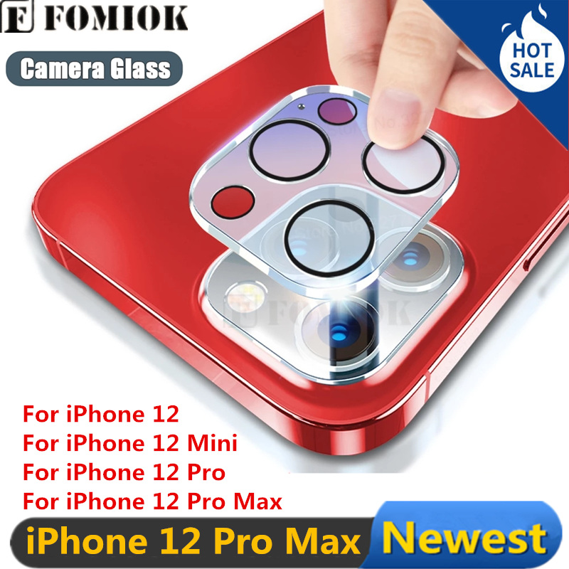 Kính Cường Lực Bảo Vệ Ống Kính Máy Ảnh Toàn Diện Cho iPhone 13 12 Pro Max Iphone12mini i12 12pro