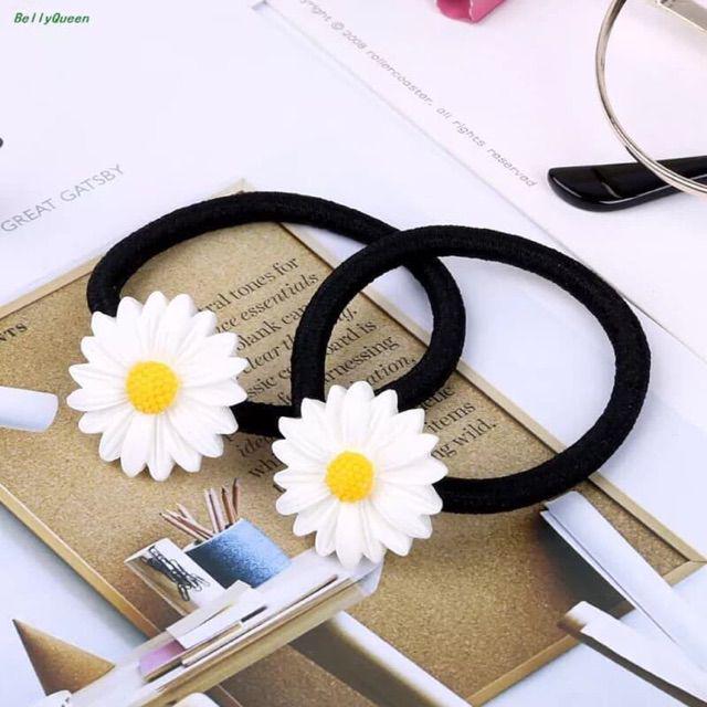 {giá sale} {Giá xuất xưởng} Buộc tóc hoa Cúc Hoạ Mi Hàn Quốc chất đẹp chất đẹp..